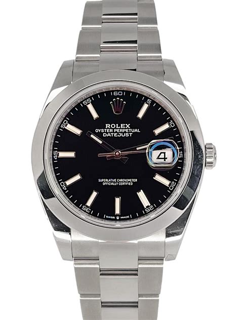 rolex datejust 41 126300 steel|Rolex 126300 retail price.